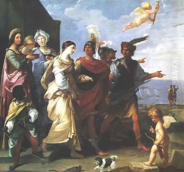 Abduction of Helen Oil Painting by Guido Reni