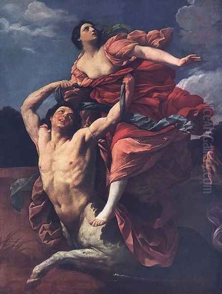 The Rape of Dejanira Oil Painting by Guido Reni