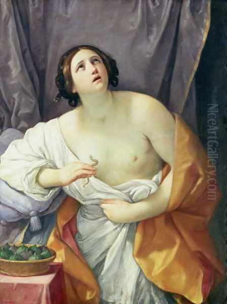 The Death of Cleopatra Oil Painting by Guido Reni