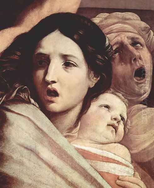 The Slaughter of the Innocents [detail #1] Oil Painting by Guido Reni