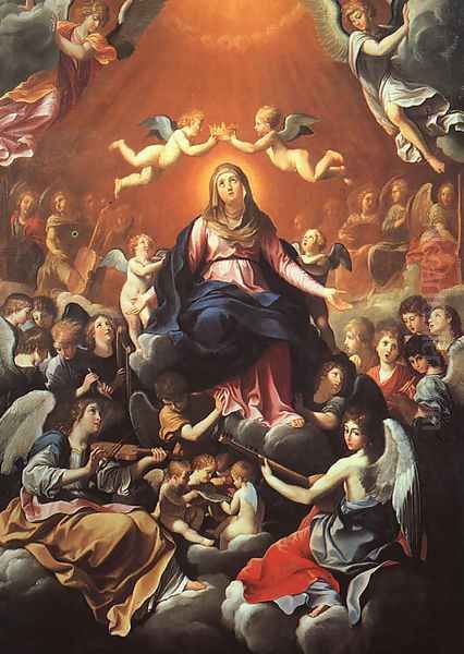 The Coronation of the Virgin Oil Painting by Guido Reni