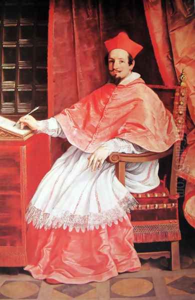 Portrait of Cardinal Bernardino Spada Oil Painting by Guido Reni