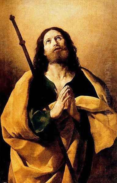 The apostle James the greatest Oil Painting by Guido Reni