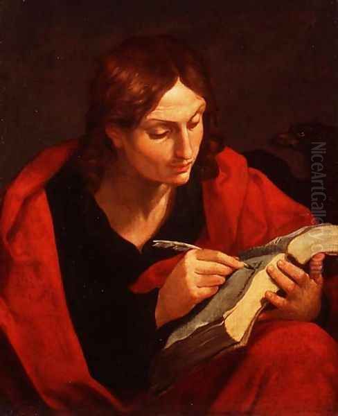 St. John the Evangelist Oil Painting by Guido Reni