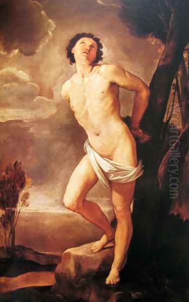 St. Sebastian 2 Oil Painting by Guido Reni