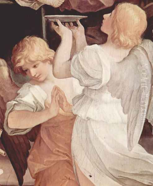 The circumcision of the Child Jesus, Detail 3 Oil Painting by Guido Reni