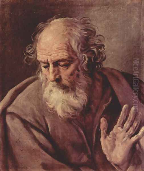 St. Joseph Oil Painting by Guido Reni