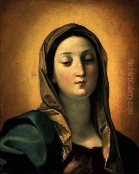 Madonna Oil Painting by Guido Reni