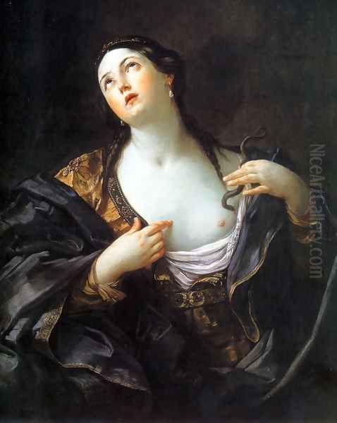 Death of Cleopatra Oil Painting by Guido Reni