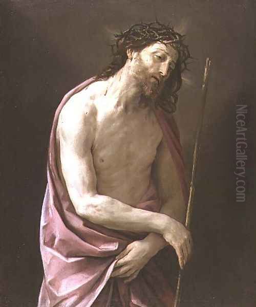 The Man of Sorrows, c.1639 Oil Painting by Guido Reni