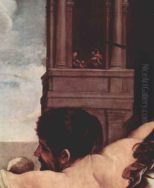 Betlehemitischer child murder, Detail 1 Oil Painting by Guido Reni