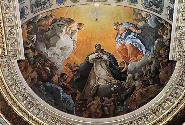 The Glory of St Dominic Oil Painting by Guido Reni