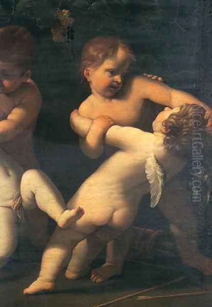 Angels Oil Painting by Guido Reni