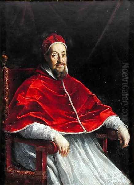 Portrait of Pope Gregory XV Oil Painting by Guido Reni