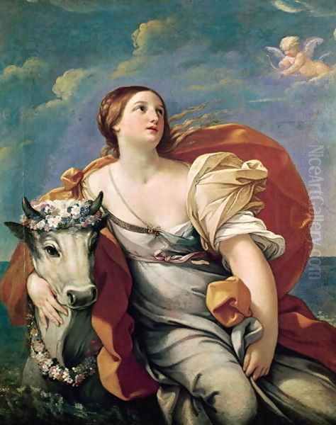 The Rape of Europa Oil Painting by Guido Reni