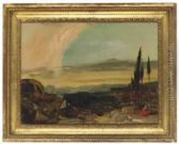 After The Storm Oil Painting by William James Muller