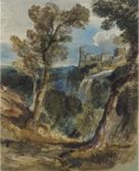 Tivoli Oil Painting by William James Muller