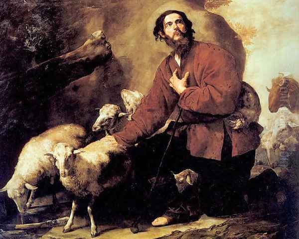 Jacob and Laban's Flock 1632 Oil Painting by Jusepe de Ribera