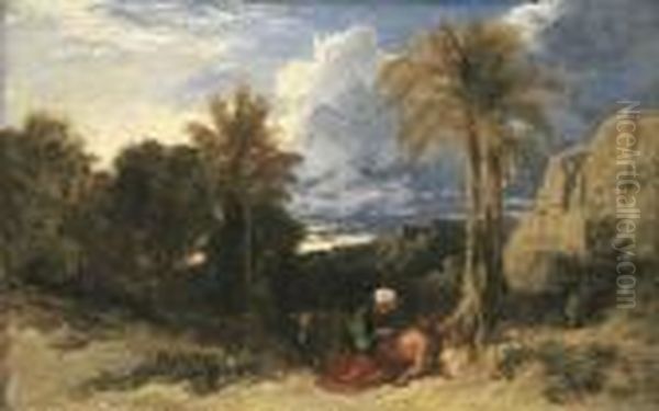 The Good Samaritan Oil Painting by William James Muller