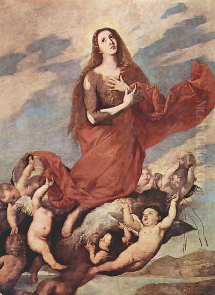 Transfiguration of St. Mary Magdalene Oil Painting by Jusepe de Ribera