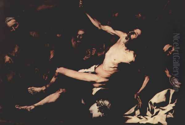 Martyrdom of St. Philip (2) Oil Painting by Jusepe de Ribera