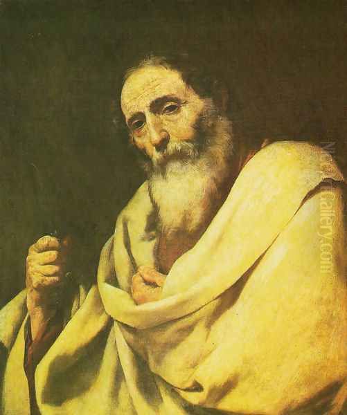 St Bartholomew Oil Painting by Jusepe de Ribera