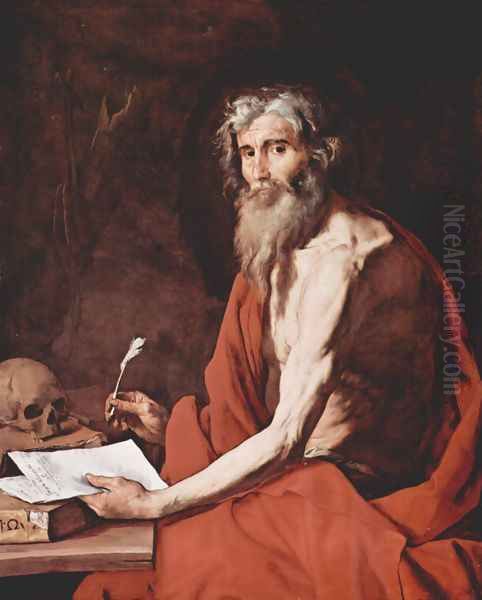 St. Jerome 3 Oil Painting by Jusepe de Ribera