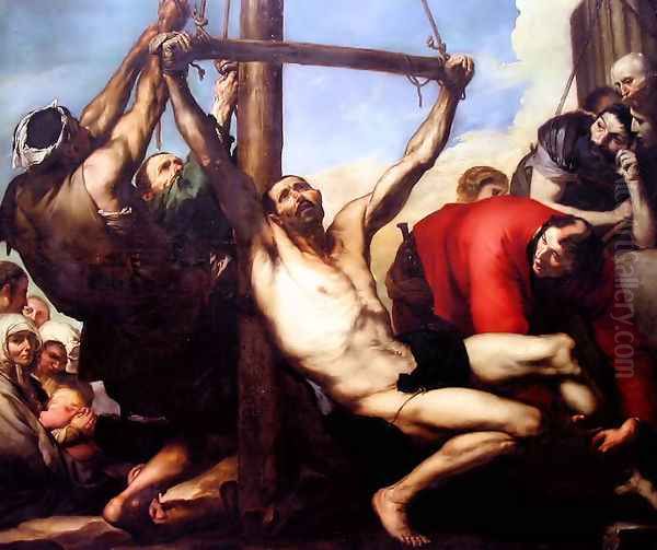 Martyrdom of St. Philip Oil Painting by Jusepe de Ribera