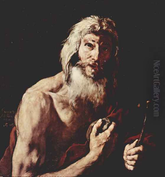 St. Jerome Oil Painting by Jusepe de Ribera