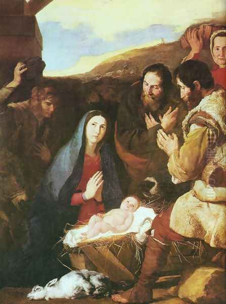 The adoration of the shepherds Oil Painting by Jusepe de Ribera