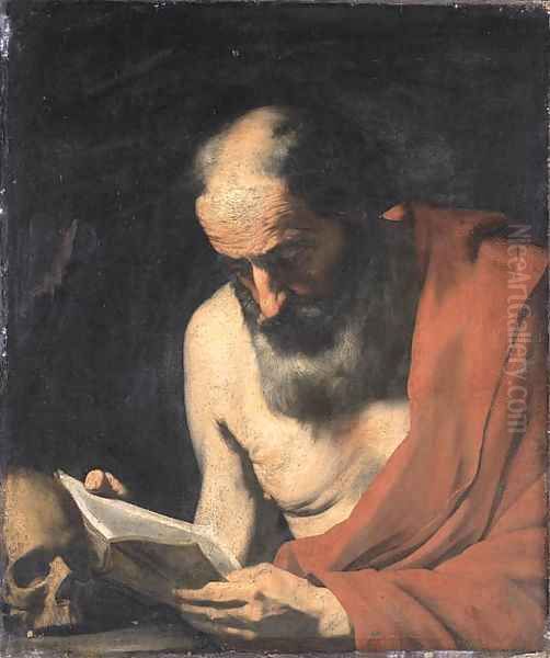 Saint Jerome 2 Oil Painting by Jusepe de Ribera