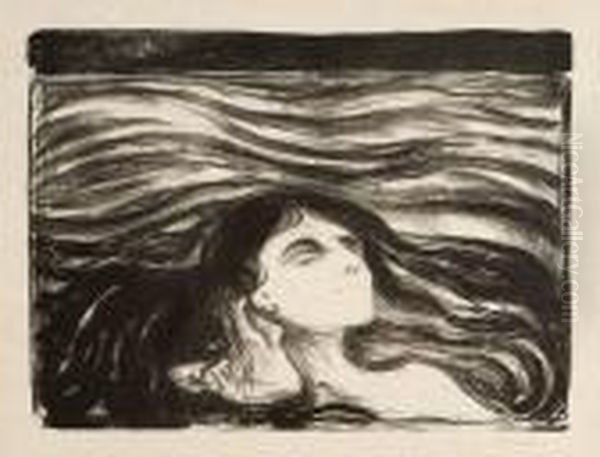 Untitled Oil Painting by Edvard Munch