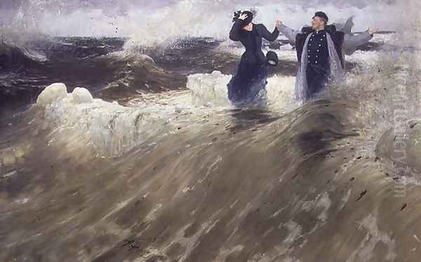 What Freedom! 1903 Oil Painting by Ilya Efimovich Efimovich Repin