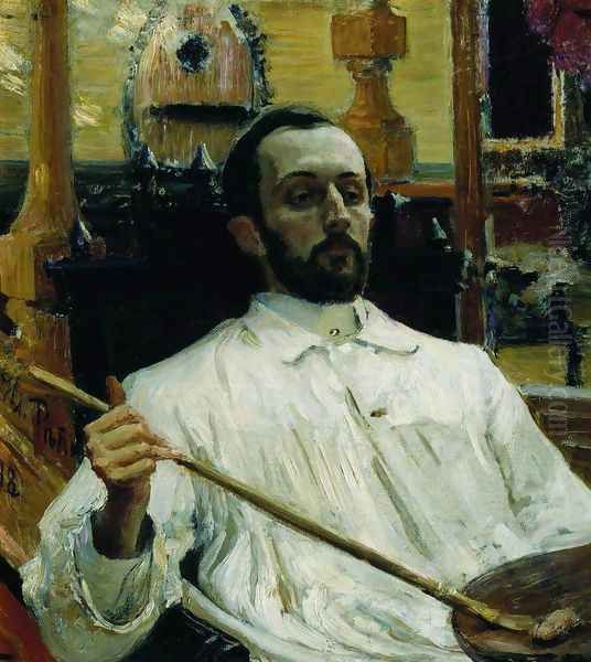 Portrait of painter Dmitri Nikolayevich Kardovsky Oil Painting by Ilya Efimovich Efimovich Repin