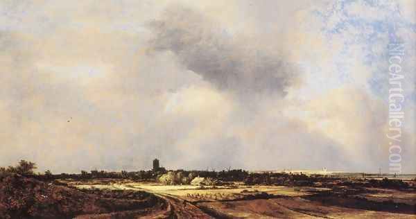 View Of Naarden Oil Painting by Jacob Van Ruisdael