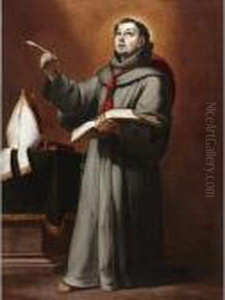 Saint Bonaventura Oil Painting by Bartolome Esteban Murillo