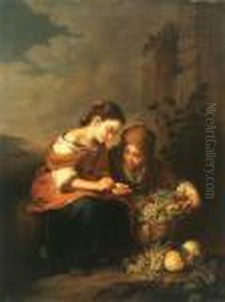 The Little Fruit Seller Oil Painting by Bartolome Esteban Murillo