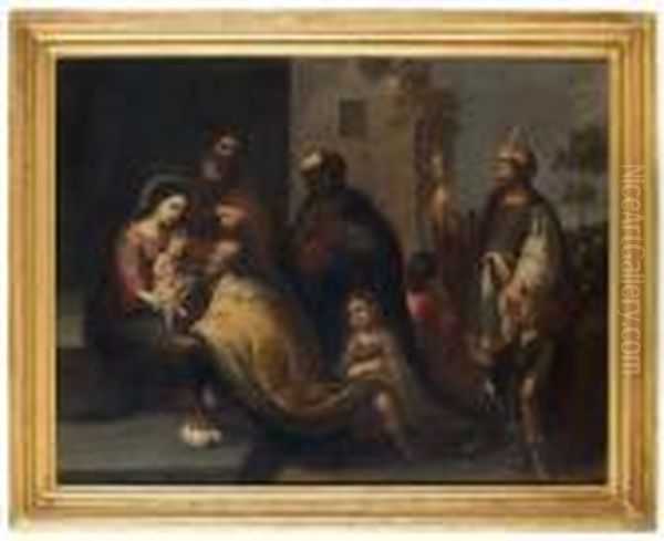 Adorazione Dei Magi Oil Painting by Bartolome Esteban Murillo