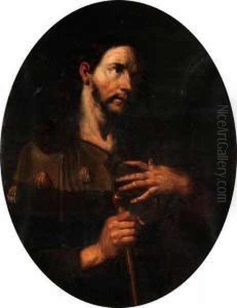 Portrait Des Heiligen Jakobus Oil Painting by Bartolome Esteban Murillo