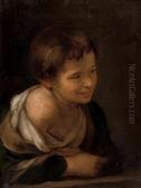 Laughing Boy Oil Painting by Bartolome Esteban Murillo