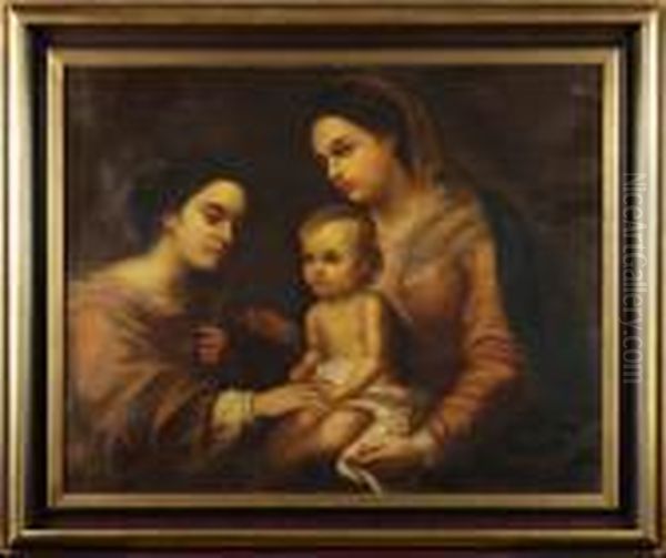 Anna Sjalv Tredje Oil Painting by Bartolome Esteban Murillo