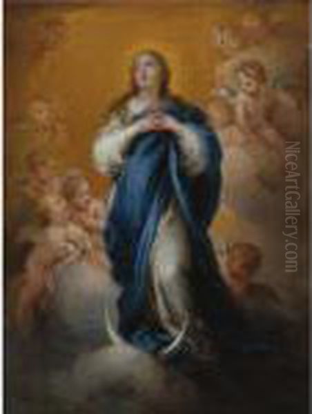 The Virgin Of The Immaculate Conception Oil Painting by Bartolome Esteban Murillo