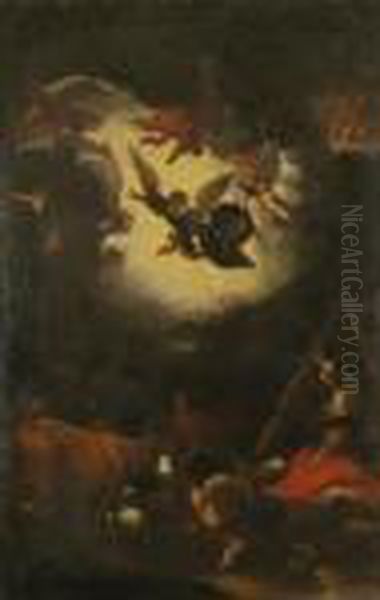 The Fall Of Satan Oil Painting by Bartolome Esteban Murillo