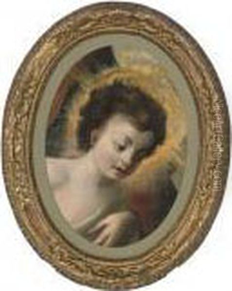 The Infant Child; A Fragment Oil Painting by Bartolome Esteban Murillo