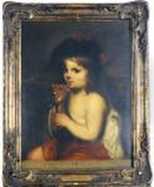 A Boy Blowing Bubbles Oil Painting by Bartolome Esteban Murillo