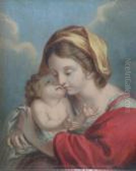 The Madonna And Child Oil Painting by Bartolome Esteban Murillo