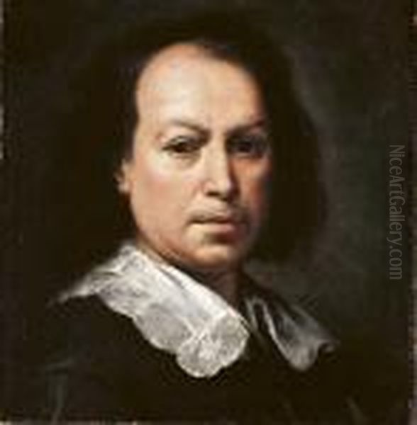 Autoportrait Oil Painting by Bartolome Esteban Murillo