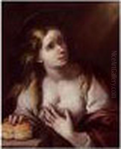 The Magdalen Oil Painting by Bartolome Esteban Murillo