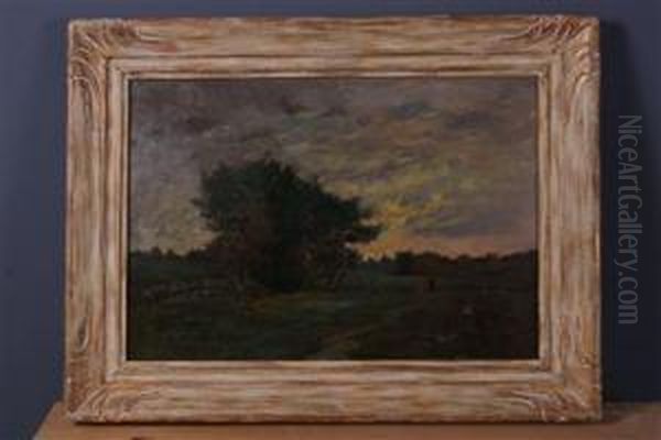 Abendstimmung Oil Painting by John Francis Murphy