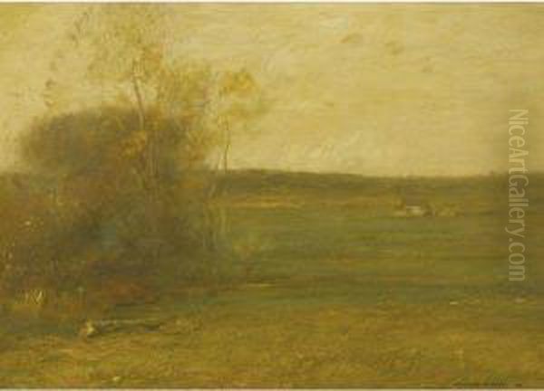 Sprawling Fields Oil Painting by John Francis Murphy